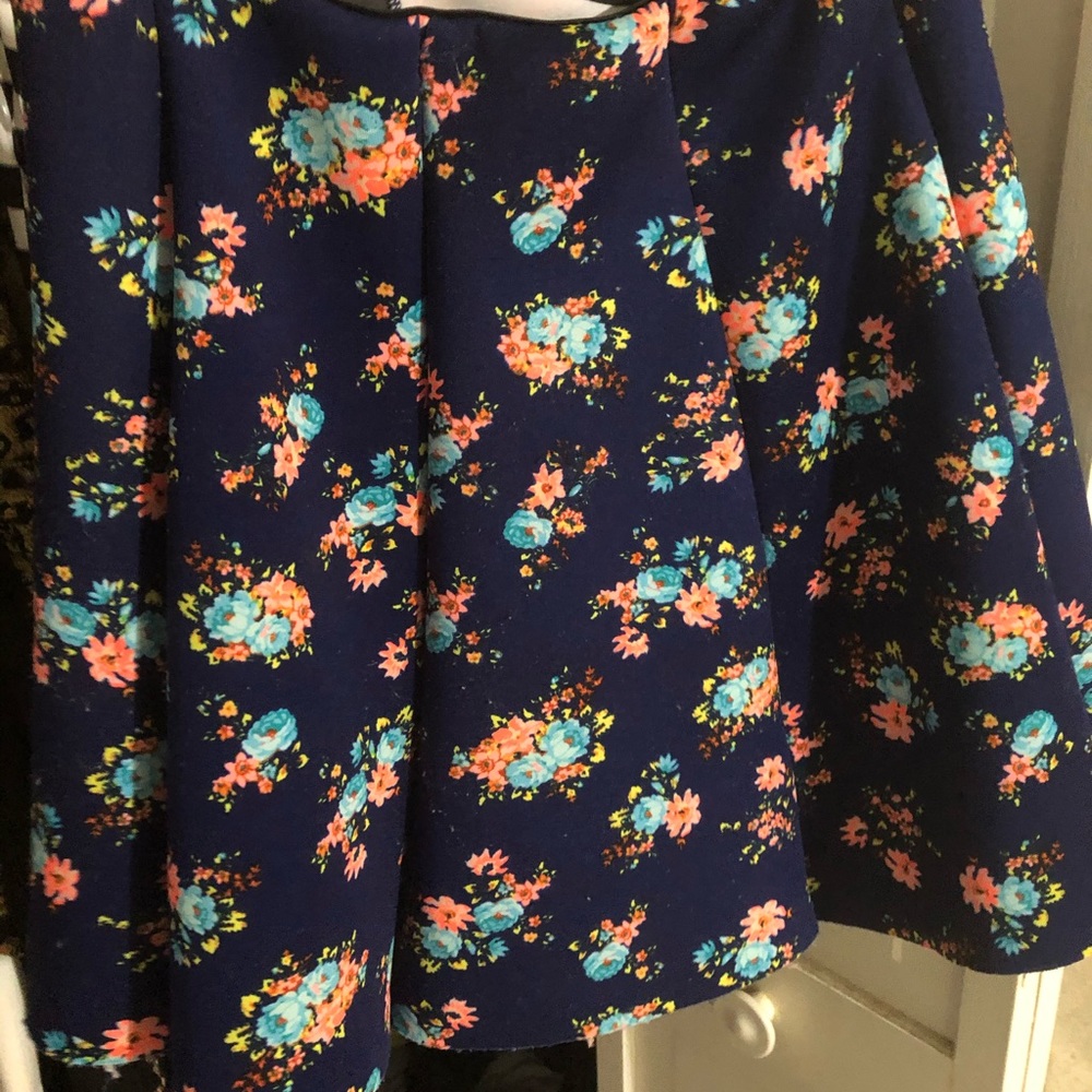 Floral Skater Skirt